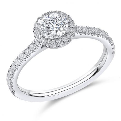 Shop Halo Engagement Rings UK